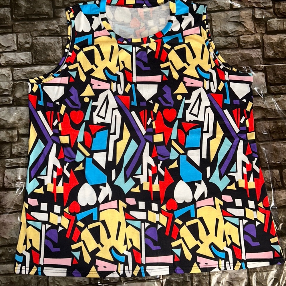 Women fantasy abstract 3XL